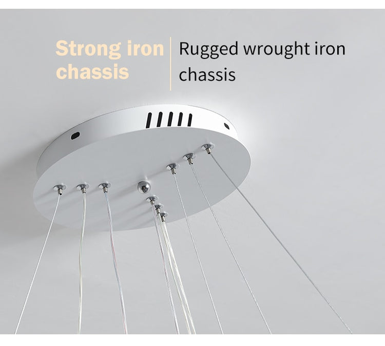 Indoor Modern Circular Ring Chandelier