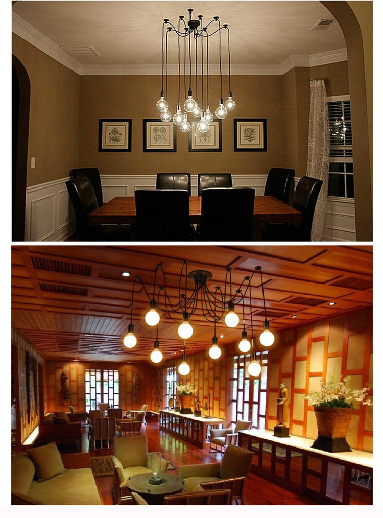 The Warmly Spider Chandelier