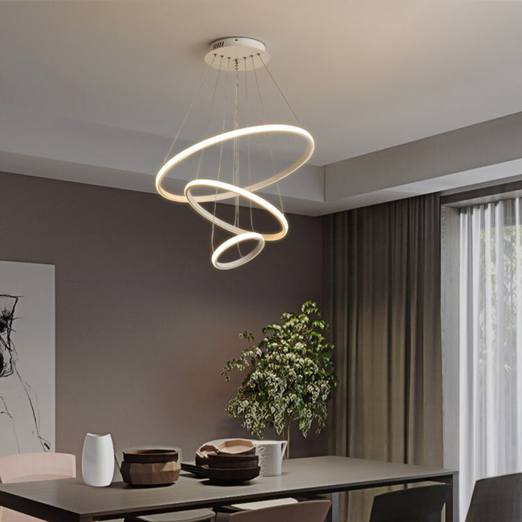 Indoor Modern Circular Ring Chandelier