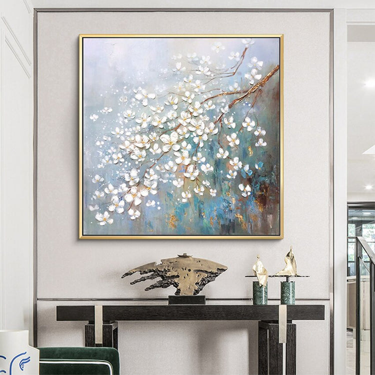 Spring Blossom Oil Painting