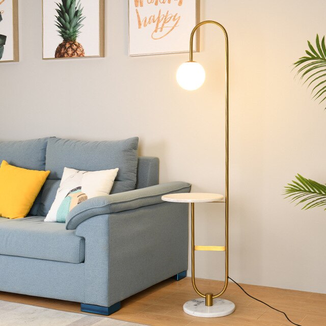 Azophi Marble Floor Lamp