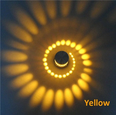 Modern Swirl LED Ceiling Light